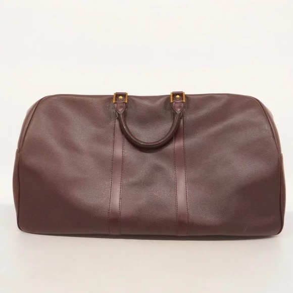 Authentic Louis Vuitton Taiga Kendall PM ACAJOU travel bag with strap - Picture 2 of 16